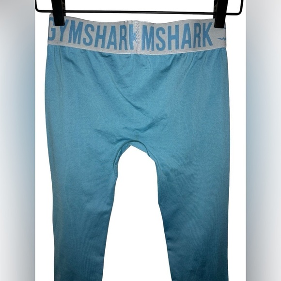 Gymshark Flex Fit Seamless Leggings Size XS Teal - Picture 7 of 9
